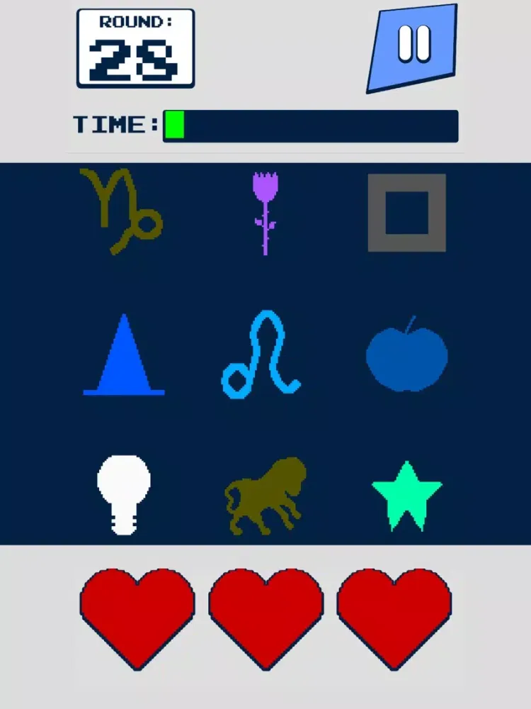 Pixels: Test Your Memory iPad  स्क्रीनशॉट