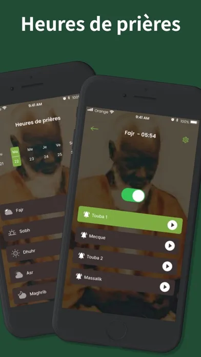 Capturas de pantalla de Murid Pro: Coran Xassida Adhan