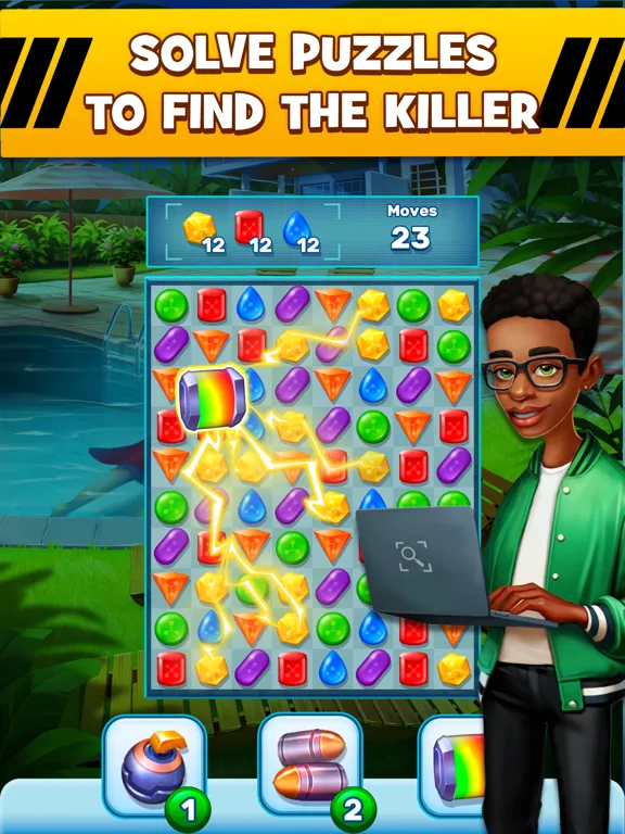 تصاویر Match Detective: Casual Puzzle iPad 