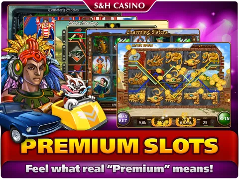 Captures d'écran de S&H Casino - FREE Premium Slots and Card Games iPad 