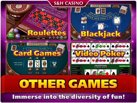 Captures d'écran de S&H Casino - FREE Premium Slots and Card Games iPad 