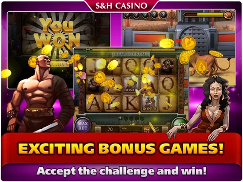 Captures d'écran de S&H Casino - FREE Premium Slots and Card Games iPad 