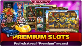 Captures d'écran de S&H Casino - FREE Premium Slots and Card Games