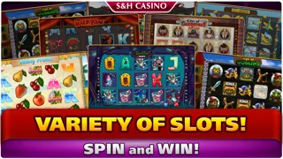 Captures d'écran de S&H Casino - FREE Premium Slots and Card Games