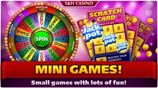 Captures d'écran de S&H Casino - FREE Premium Slots and Card Games