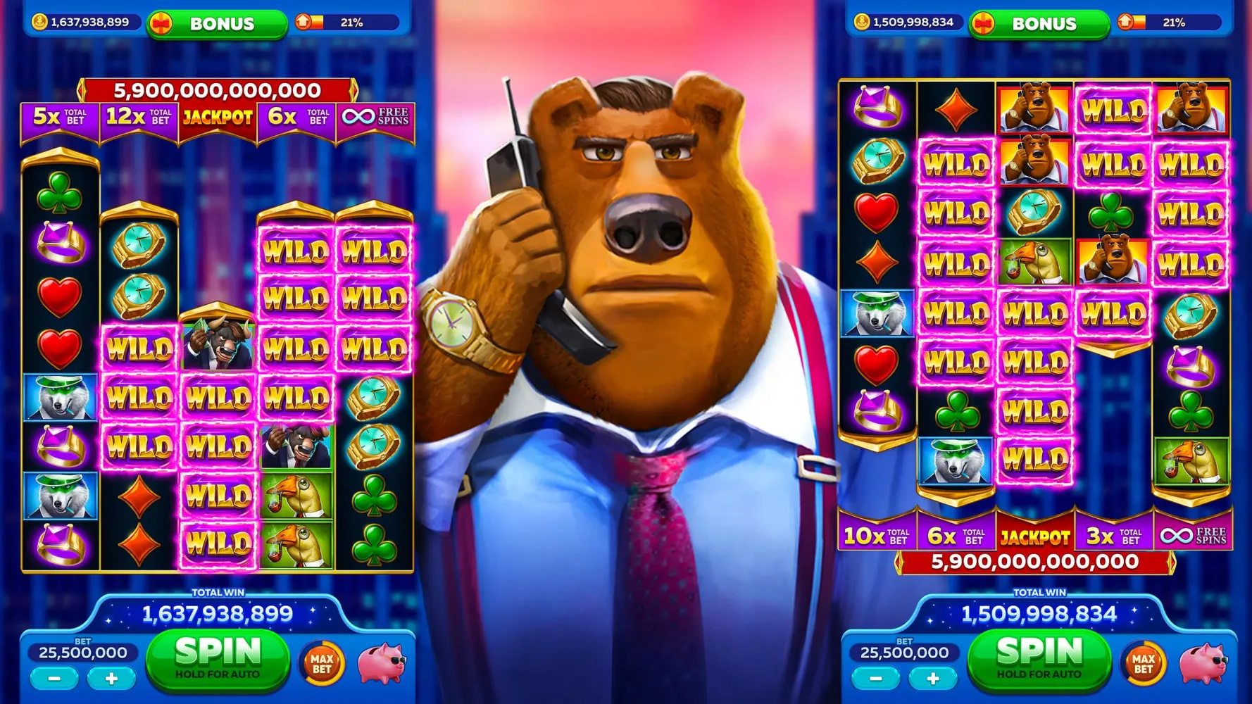 ภาพหน้าจอของ Slots Journey Cruise & Casino