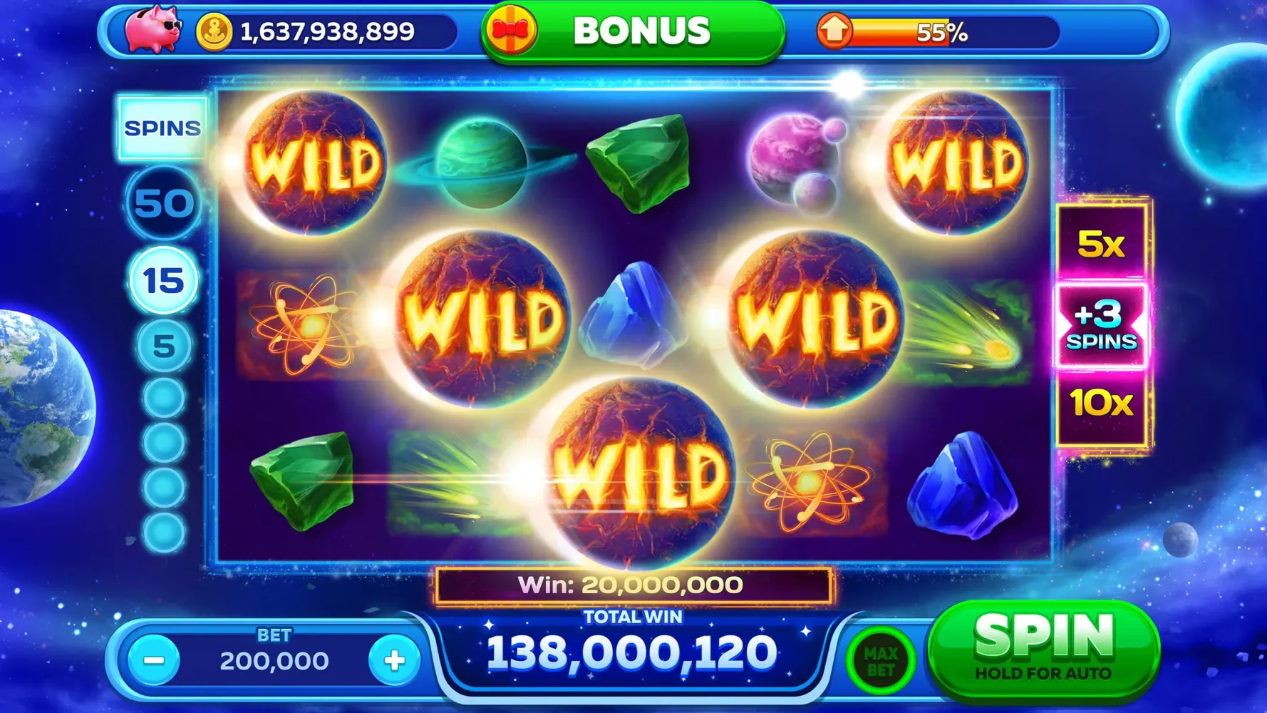 ภาพหน้าจอของ Slots Journey Cruise & Casino