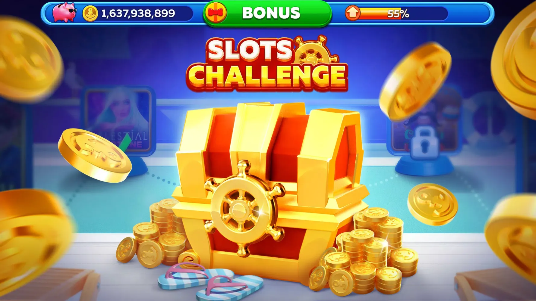 ภาพหน้าจอของ Slots Journey Cruise & Casino