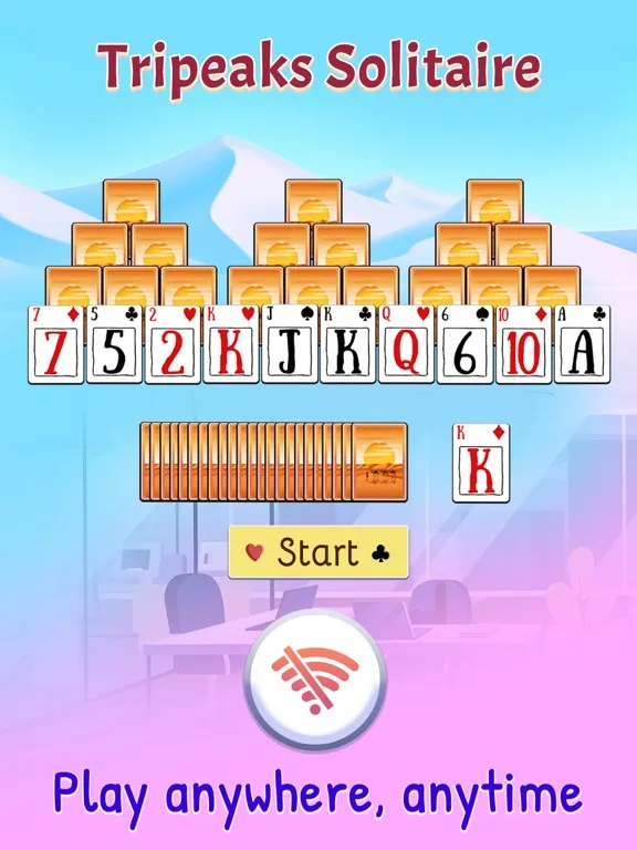 Capturas de tela do TriPeaks Solitaire Deluxe® 2 iPad 