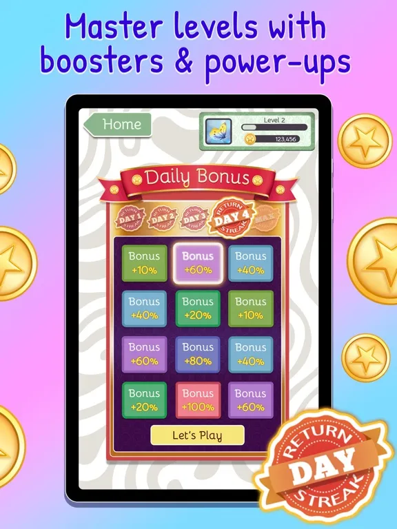 Capturas de tela do TriPeaks Solitaire Deluxe® 2 iPad 