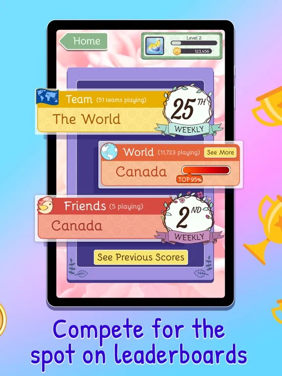 Capturas de tela do TriPeaks Solitaire Deluxe® 2 iPad 