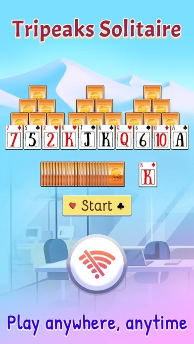 Capturas de tela do TriPeaks Solitaire Deluxe® 2