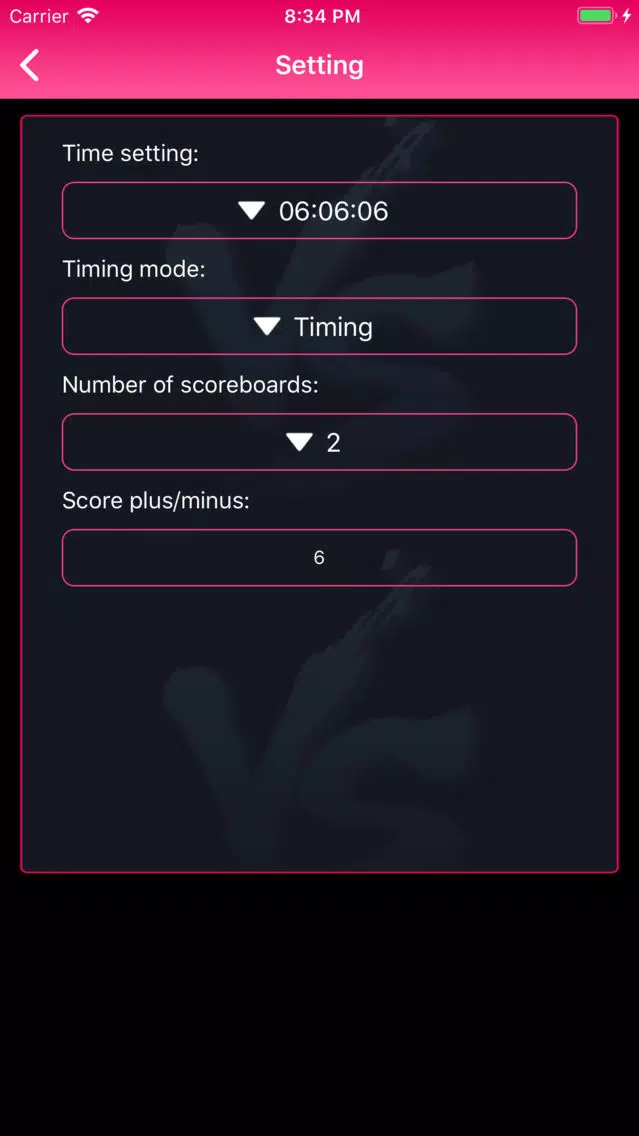 Captures d'écran de Scoring helper - timer