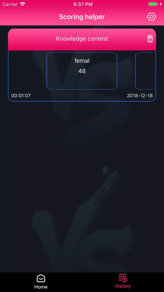 Captures d'écran de Scoring helper - timer