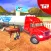 Milk Transport Dairy Van 3D