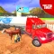 Milk Transport Dairy Van 3D