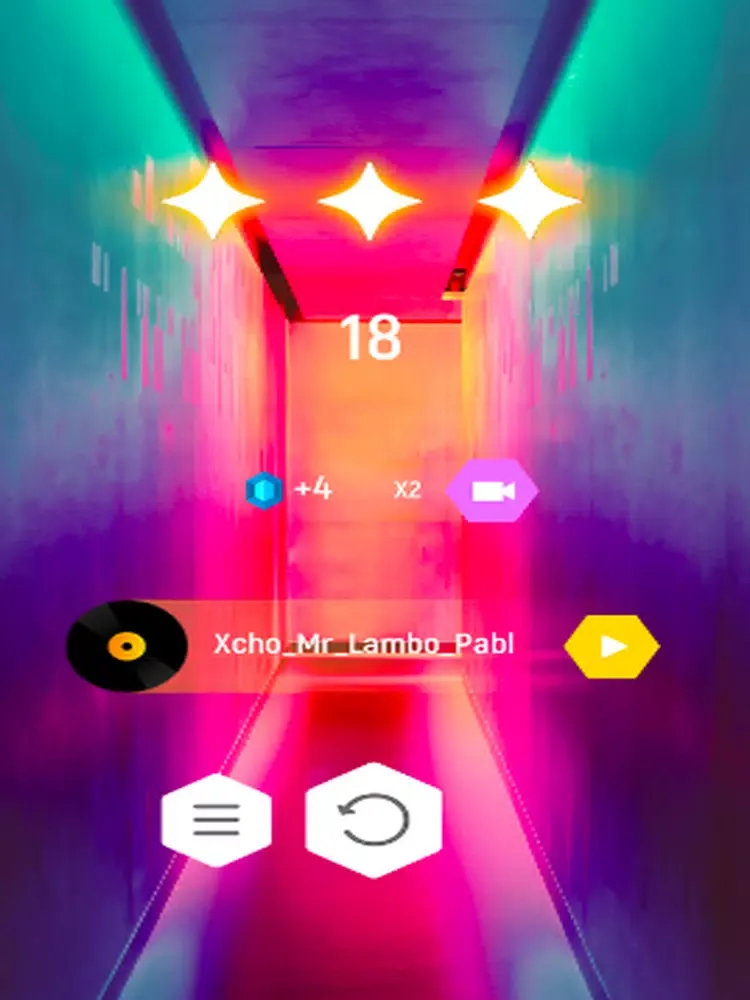 Capturas de tela do Music EDM Rush : Hop Ball 3D iPad 