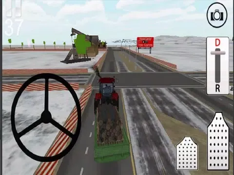 Tangkapan skrin Farm Tractor Simulation 2015 iPad 