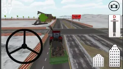 Tangkapan skrin Farm Tractor Simulation 2015