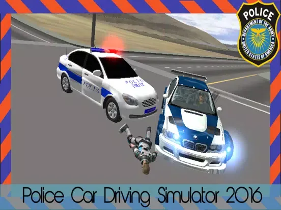 Police Car Driving 2016 iPad 應用截圖