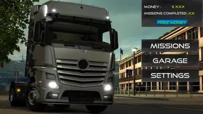 Real Truck Driving Sim 2017 Ekran Görüntüleri