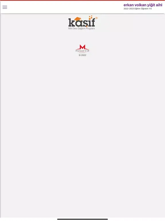 Kaşif Online Yoklama iPad  スクリーンショット