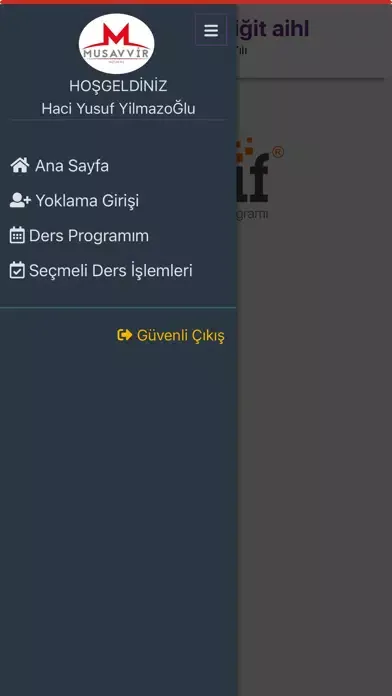 Kaşif Online Yoklama スクリーンショット