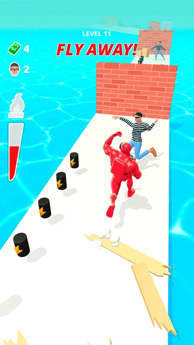 Muscle Rush - Destruction Run Ekran Görüntüleri
