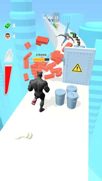 Muscle Rush - Destruction Run Ekran Görüntüleri