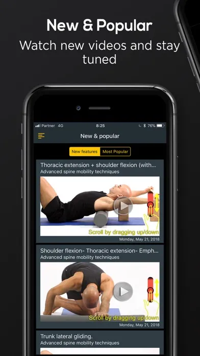 Posture by Muscle & Motion سکرین شاٹس