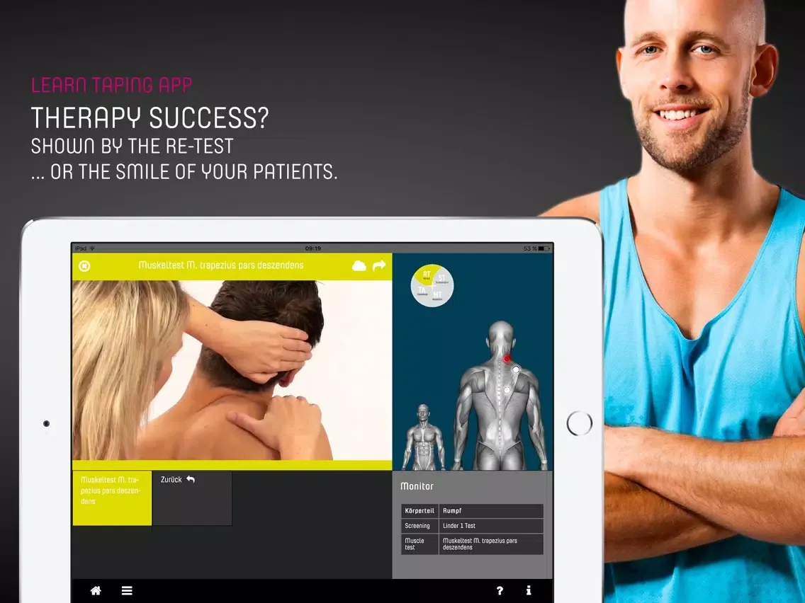 Capturas de tela do Learn Taping App iPad 