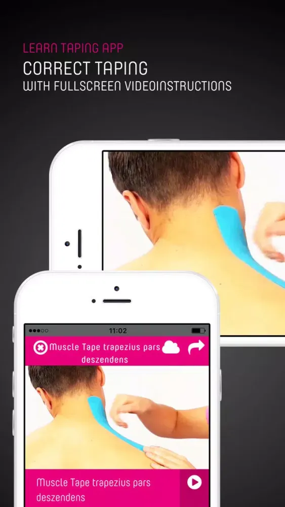Capturas de tela do Learn Taping App