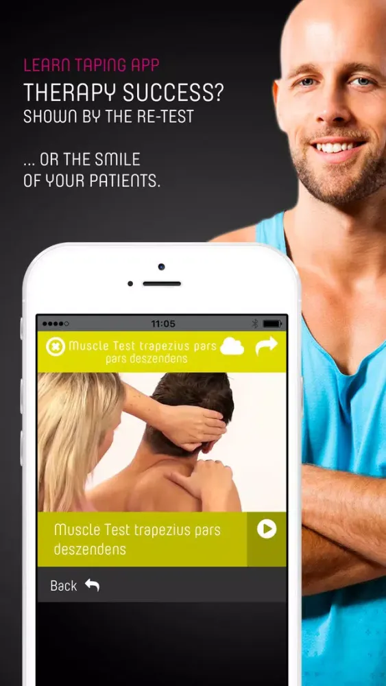 Capturas de tela do Learn Taping App