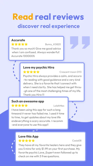 Скриншоты Healer: Live Psychic Readings