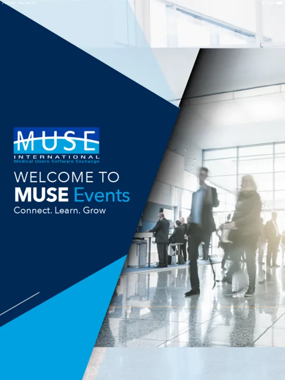 MUSE Events iPad  스크린샷