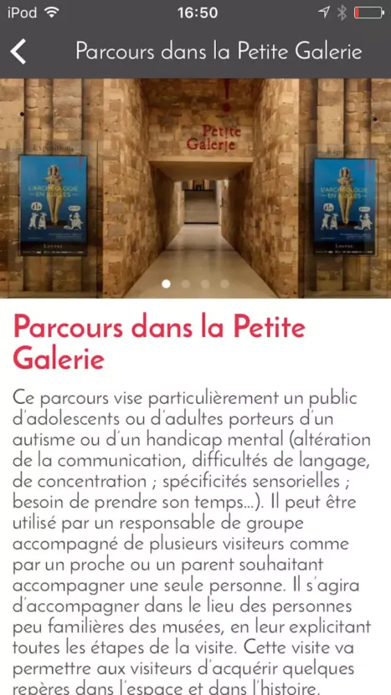 Capturas de pantalla de Petite Galerie Handi