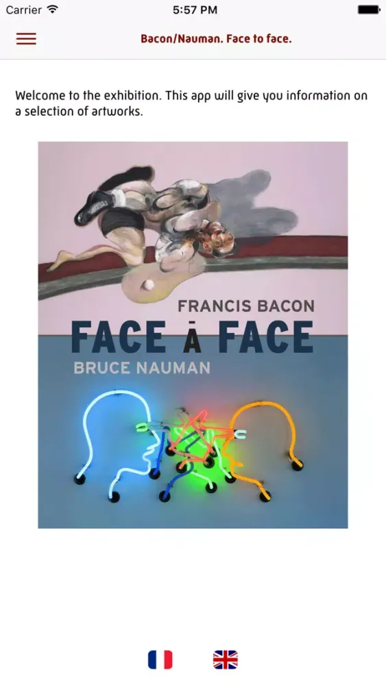 Bacon / Nauman 스크린샷