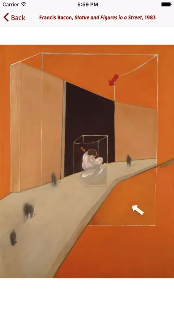 Bacon / Nauman 스크린샷