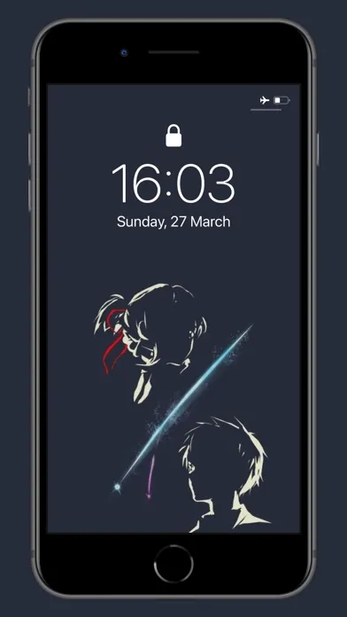 Скриншоты Black Otaku Anime Wallpapers