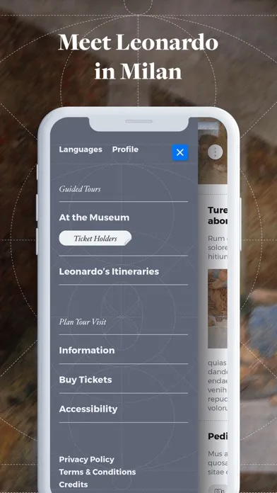 Cenacolo Vinciano Official App Screenshots