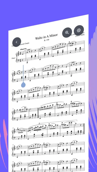 Capturas de pantalla de MuseScore: sheet music