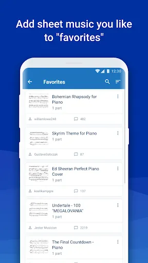 MuseScore: sheet music স্ক্রিনশট