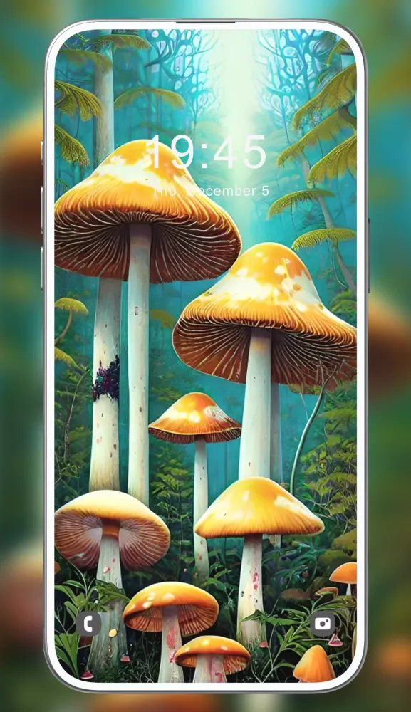 Mushroom Wallpapers HD 스크린샷