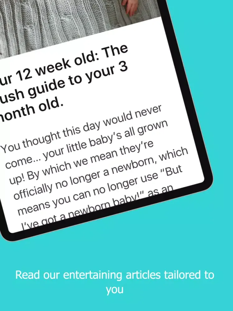 Zrzuty ekranu Mush - the friendliest mum app iPad 