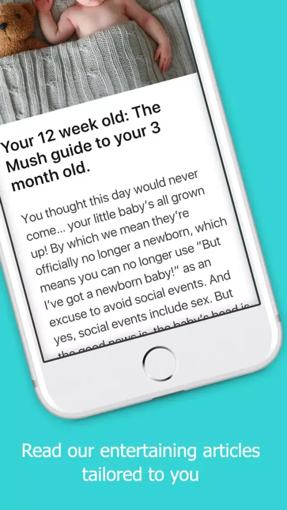 Zrzuty ekranu Mush - the friendliest mum app