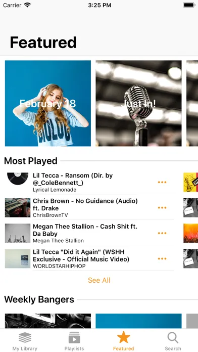 Capturas de pantalla de J Music - New Music Streaming