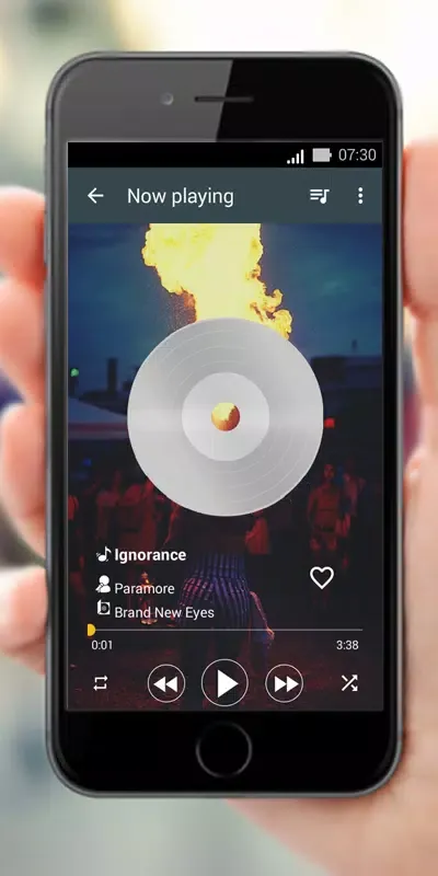 Ảnh chụp màn hình của Breakout Music Player
