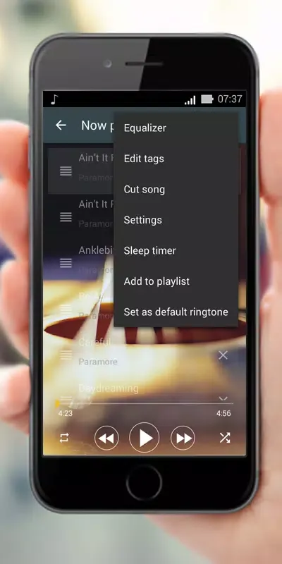 Ảnh chụp màn hình của Breakout Music Player