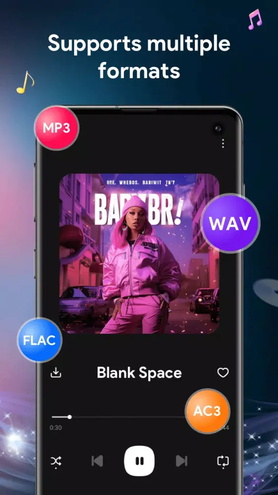 Captures d'écran de Music Player: MP3 Downloader
