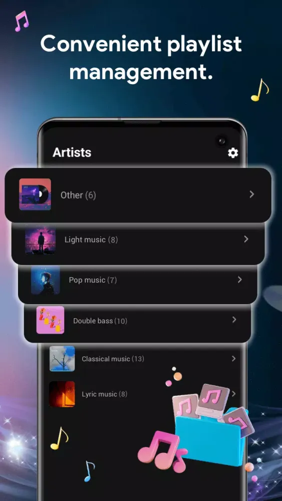 Captures d'écran de Music Player: MP3 Downloader